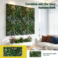 Artificial Plant Wall Panels 50X100CM Boxwood Panel Hedge Grass Backdrop Green Decor Backyard