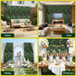 Artificial Plant Wall Panels 50X100CM Boxwood Panel Hedge Grass Backdrop Green Decor Backyard