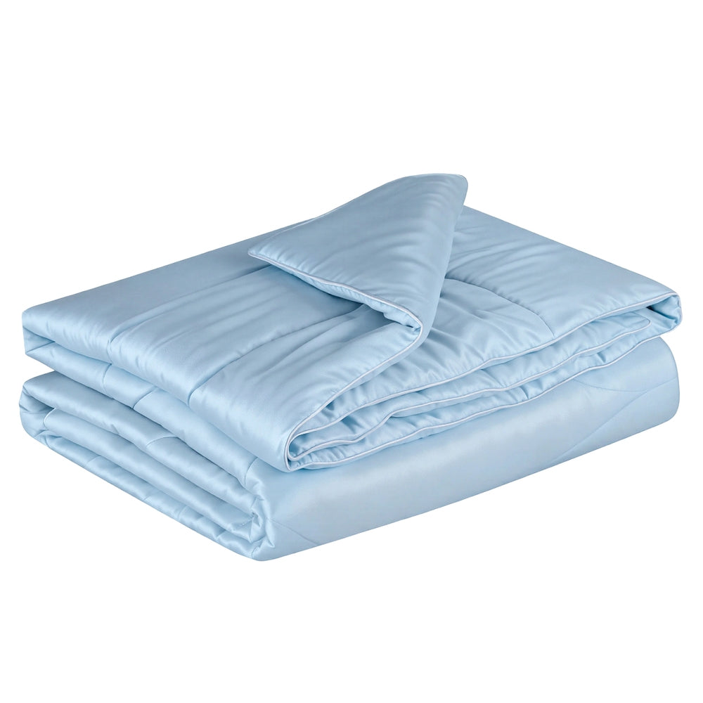 King Giselle Tencel Quilt 200GSM Summer Quilts Comforter Doona Light Weight Soft Throw Blanket