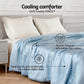 Queen Giselle Tencel Quilt 200GSM Summer Quilts Comforter Doona Light Weight Soft Throw Blanket