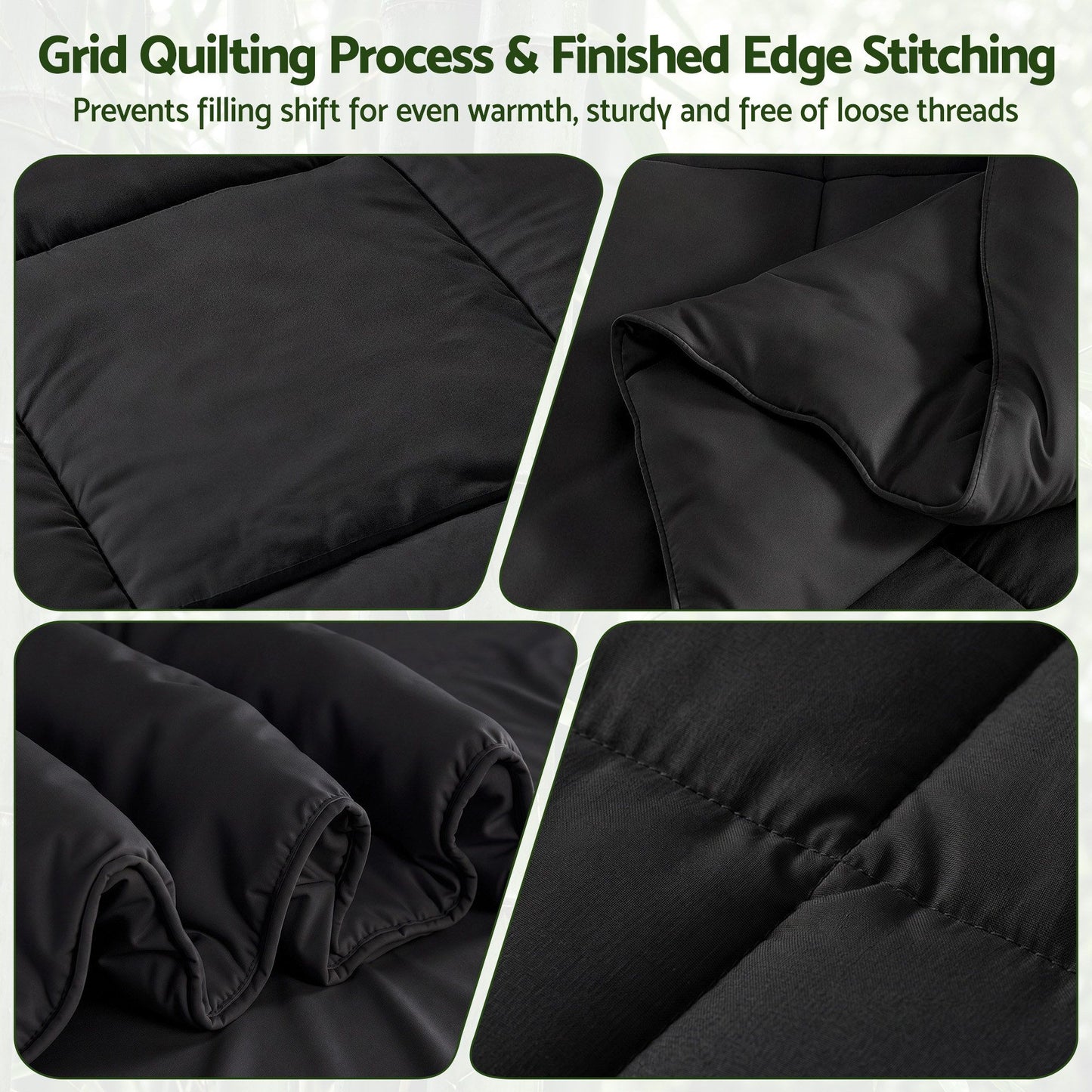 King Giselle 200GSM Bamboo Microfibre Quilt Lightweight All Season Doona Duvet