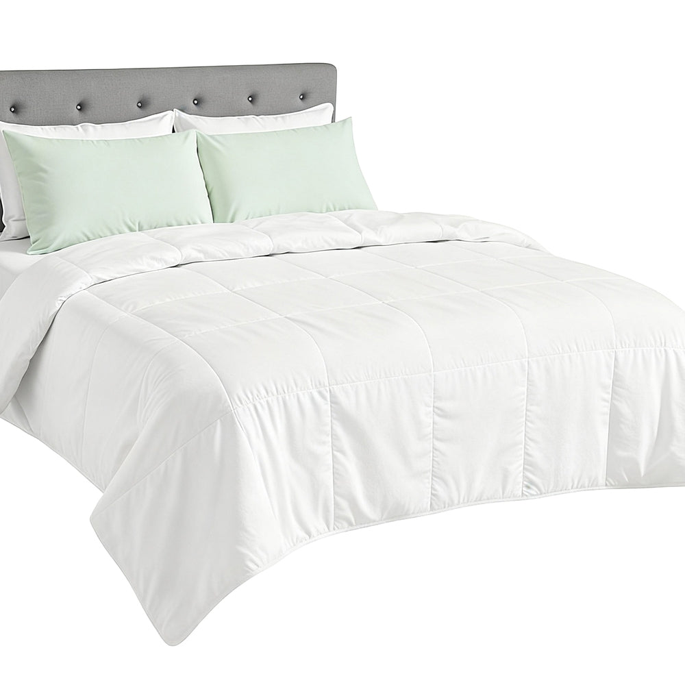 Queen Giselle Bedding 200GSM Bamboo Quilt Summer Quilts All Season Doona Duvet Lightweight