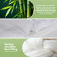 Queen Giselle Bedding 200GSM Bamboo Quilt Summer Quilts All Season Doona Duvet Lightweight