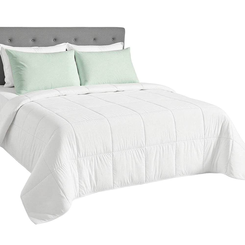 Super King Giselle Bedding 200GSM Bamboo Quilt Summer Quilts All Season Doona Duvet Lightweight