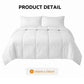 Queen Giselle Bedding Quilt 200GSM Summer Duck Down Feather Doona