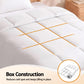 Single Giselle Bedding Quilt 200GSM Summer Duck Down Feather Doona