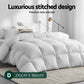Double Giselle Bedding 700GSM Duck Down Feather Quilt Duvet Doona Winter Blanket