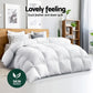 Single Giselle Bedding 700GSM Duck Down Feather Quilt Duvet Doona Winter Blanket