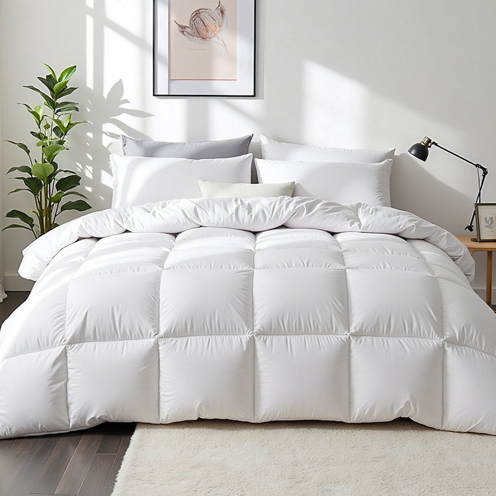 Single Giselle Bedding 700GSM Duck Down Feather Quilt Duvet Doona Winter Blanket