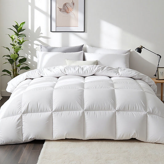 Single Giselle Bedding 700GSM Duck Down Feather Quilt Duvet Doona Winter Blanket