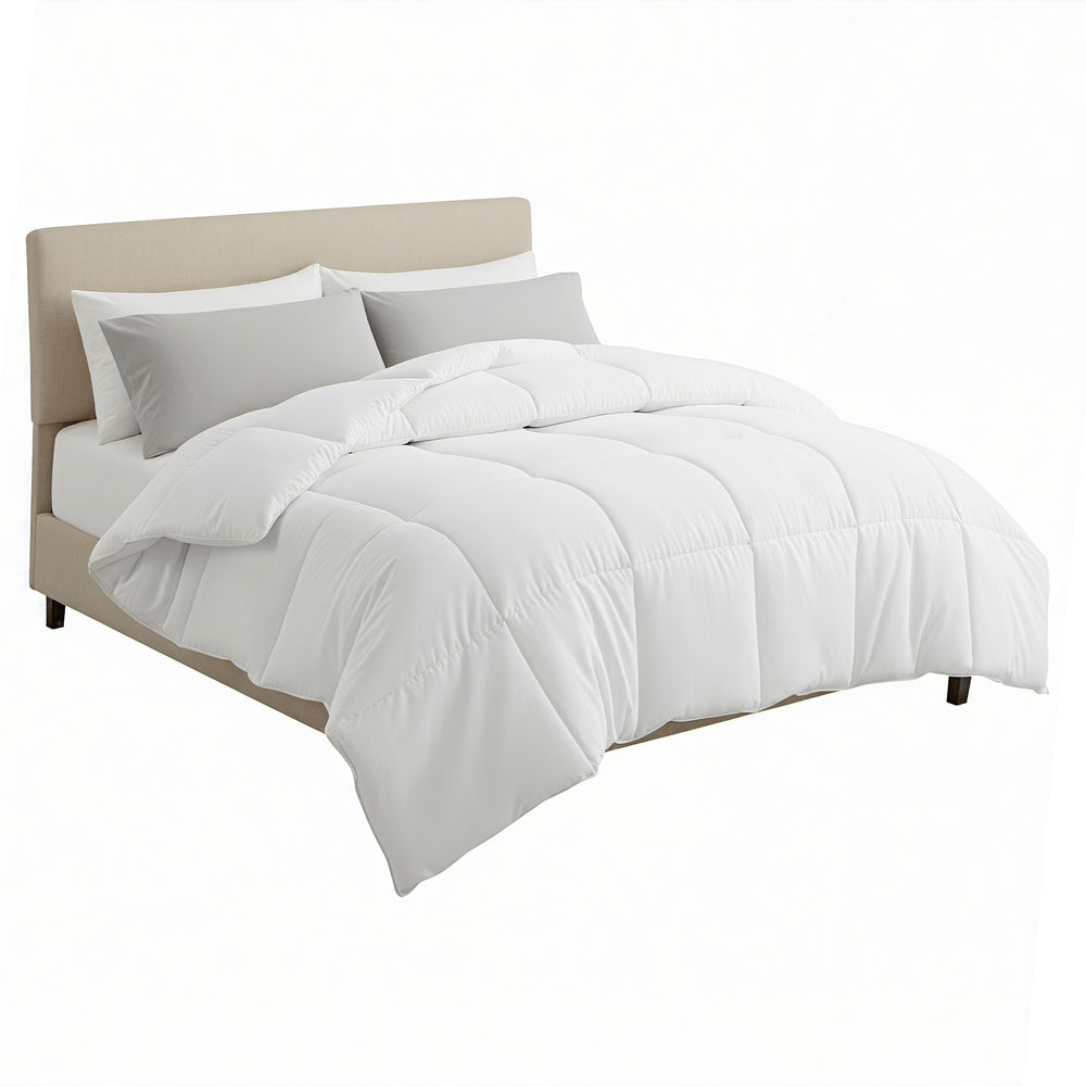 Queen Giselle Bedding Size 400GSM Microfiber Quilt All Season Duvet Quilts Comforter Winter Summer
