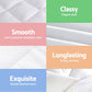 Super King Giselle Bedding Wool Quilt 500GSM Thick Winter Doona Baffle Box Construction 100% Wool Filling