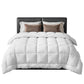Super King Giselle Bedding Wool Quilt 800GSM Extra Thick Winter Doona Baffle Box Construction 100% Wool Filling