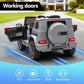 Kids Electric Ride On Car G63 Toy Cars Remote Control Grey