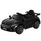 Kids Ride On Car Mercedes-Benz AMG GTR Electric Toy Cars 12V - Black