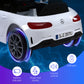 Kids Electric Ride On Car Licensed Outdoor Toys Cars Music Remote White