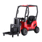 Kids Electric Ride On Car Forklift Loader Toys Cars Horn Remote 12V - Red