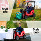 Kids Electric Ride On Car Forklift Loader Toys Cars Horn Remote 12V - Red