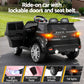 Rigo Kids Electric Ride On Car Black Pink Ride-On Toy with Remote Control