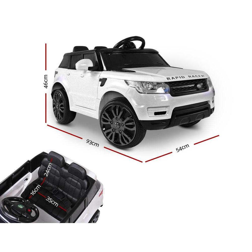 Kids Ride on Car - White