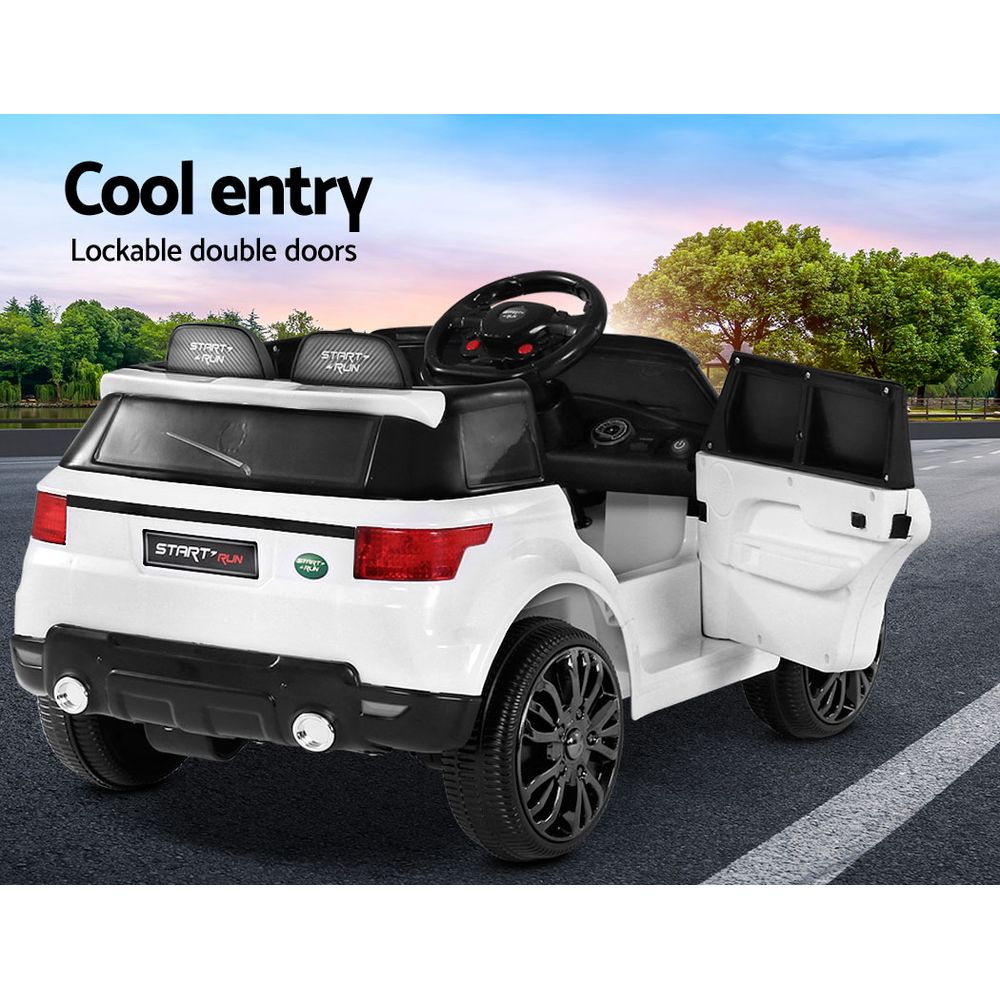 Kids Ride on Car - White