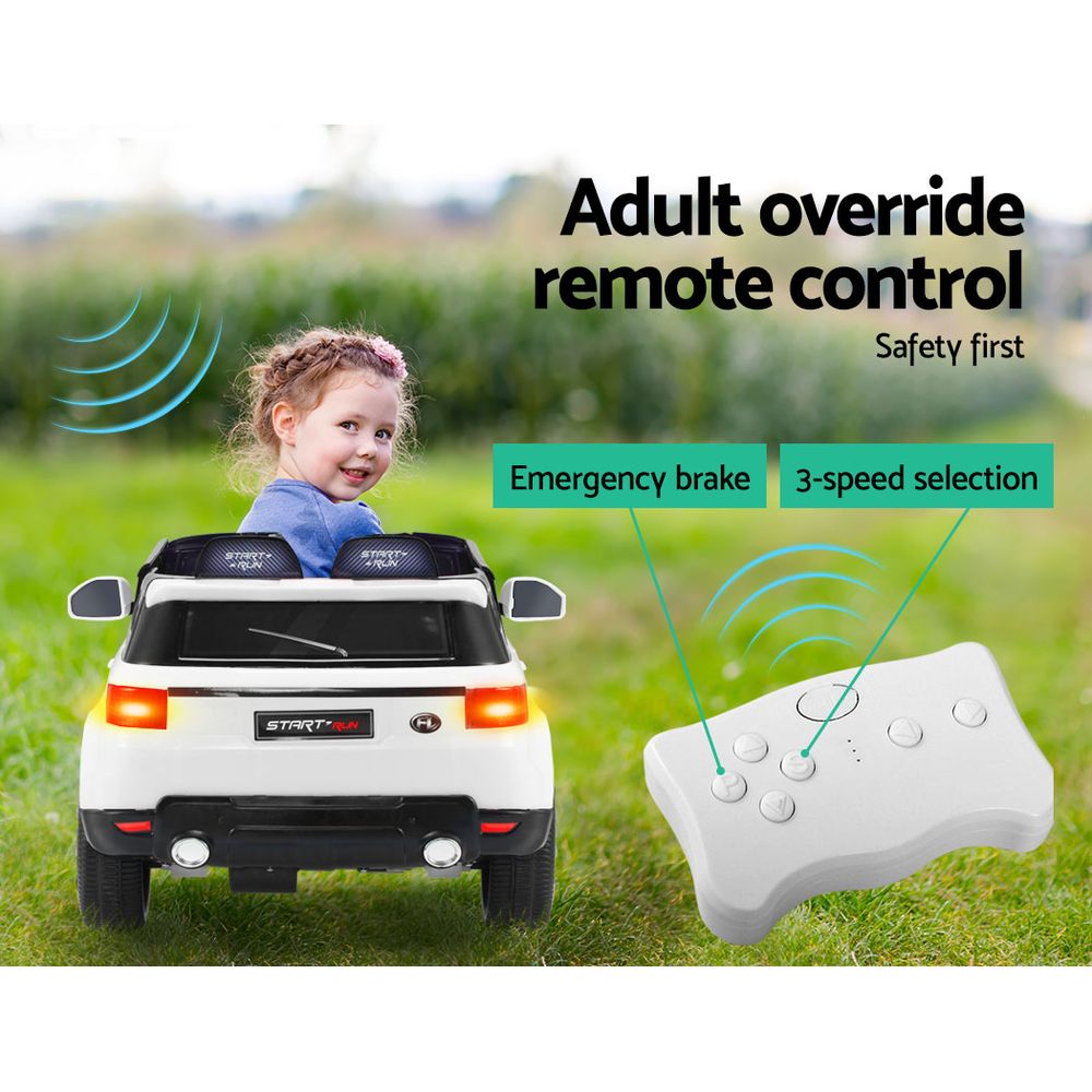 Kids Ride on Car - White