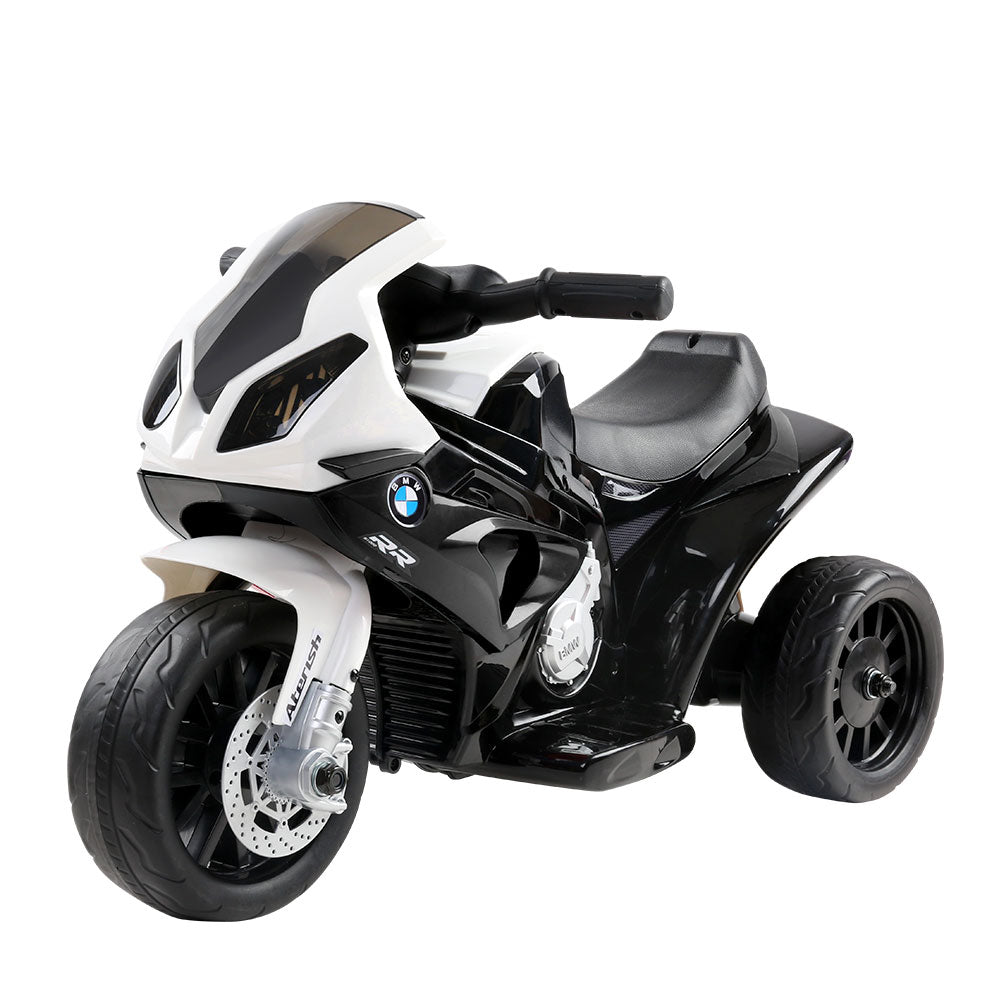 Kids Ride On Car Electric Ride On Cars Motorcycle Motorbike BMW Licensed S1000RR - Black