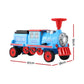 Kids Ride on Car Train 12V Electric Toy 2 Seaters Storage 87cm Blue