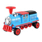 Kids Ride on Car Train 12V Electric Toy 2 Seaters Storage 87cm Blue