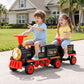 Kids Ride on Car Train 12V Electric Toy 2 Seater 136cm