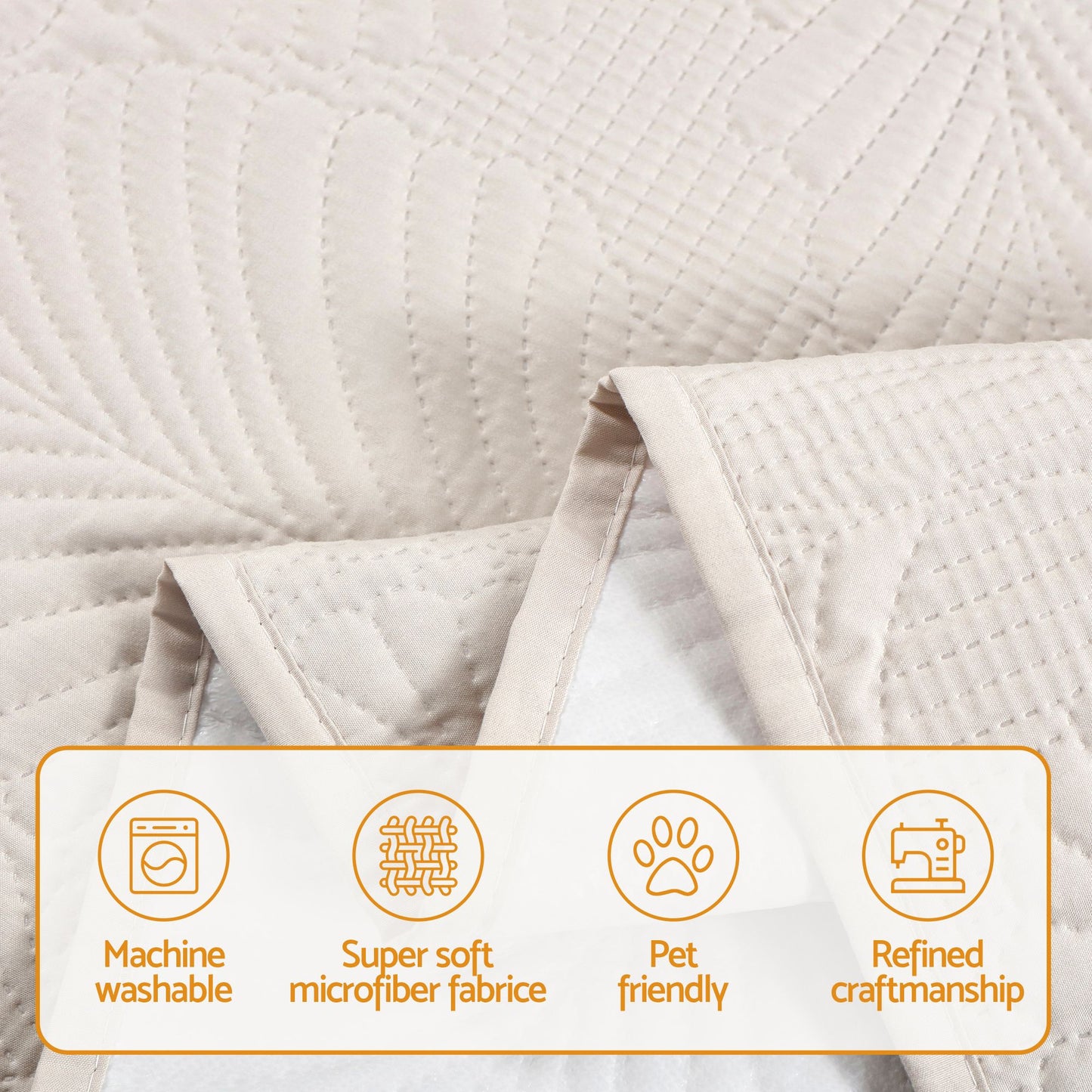 Quilted Recliner Chair Covers 100% Waterproof Recliner Slipcovers
