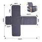 Quilted Recliner Chair Covers 100% Waterproof Recliner Slipcovers Grey