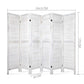 6 Panel Room Divider Screen 245x170cm - White