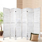6 Panel Room Divider Screen 245x170cm - White