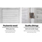 8 Panel Room Divider Screen 326x170cm - White