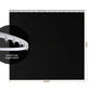 Room Divider Curtain Ceiling Mounted Track Sets Flexible Black