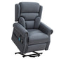 Durga Electric Recliner Chair Power Lift Massage Heated Recliner Sofa - Grey