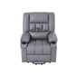 Faunus Power Lift Recliner Chair with Massage and Heat for Elderly, Electric Sofa Reclining Chair - Grey