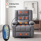 Faunus Power Lift Recliner Chair with Massage and Heat for Elderly, Electric Sofa Reclining Chair - Grey