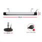 Set of 2 Electric Radiant Strip Heater Outdoor Indoor Patio Infrared Heaters 3000W