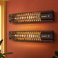 Set of 2 Electric Strip Heater Radiant Infrared Heaters 2000W