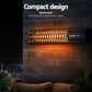 Set of 2 Electric Strip Heater Radiant Infrared Heaters 2000W