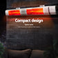 Set of 2 Electric Strip Heater Radiant Infrared Heaters Remote Control 3000W