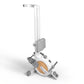 Everfit Rowing Machine for Home Magnetic Rowing Machine App Compatible Quiet Exercise Equipment White