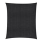 Instahut Sun Shade Sail Cloth 98% UV Block Outdoor Canopy Rectangle 5X6M Black