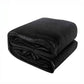 Instahut Sun Shade Sail Cloth 98% UV Block Outdoor Canopy Rectangle 5X6M Black