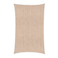 Instahut Sun Shade Sail Cloth 98% UV Block Outdoor Canopy Rectangle 5X9M Beige