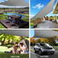 Shade Sail Cloth Canopy Shadecloth Awning Outdoor Rectangle 3x5M
