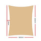 5x6m Shade Sail Sun Shade Cloth Canopy 280gsm Sand