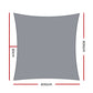 Sun Shade Sail Cloth Shadecloth Outdoor Canopy Square 280gsm 6x6m